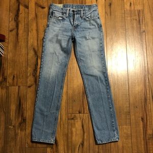 Abercrombie Kids light wash jeans